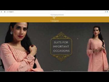 Taagaa | Clothing Brand | Wedding Wear | Dress Material | Traditional Wear